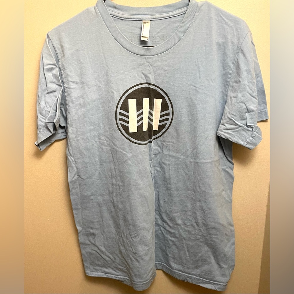 THIRD MAN RECORDS - Jack White T-shirt as Medium Light Blue